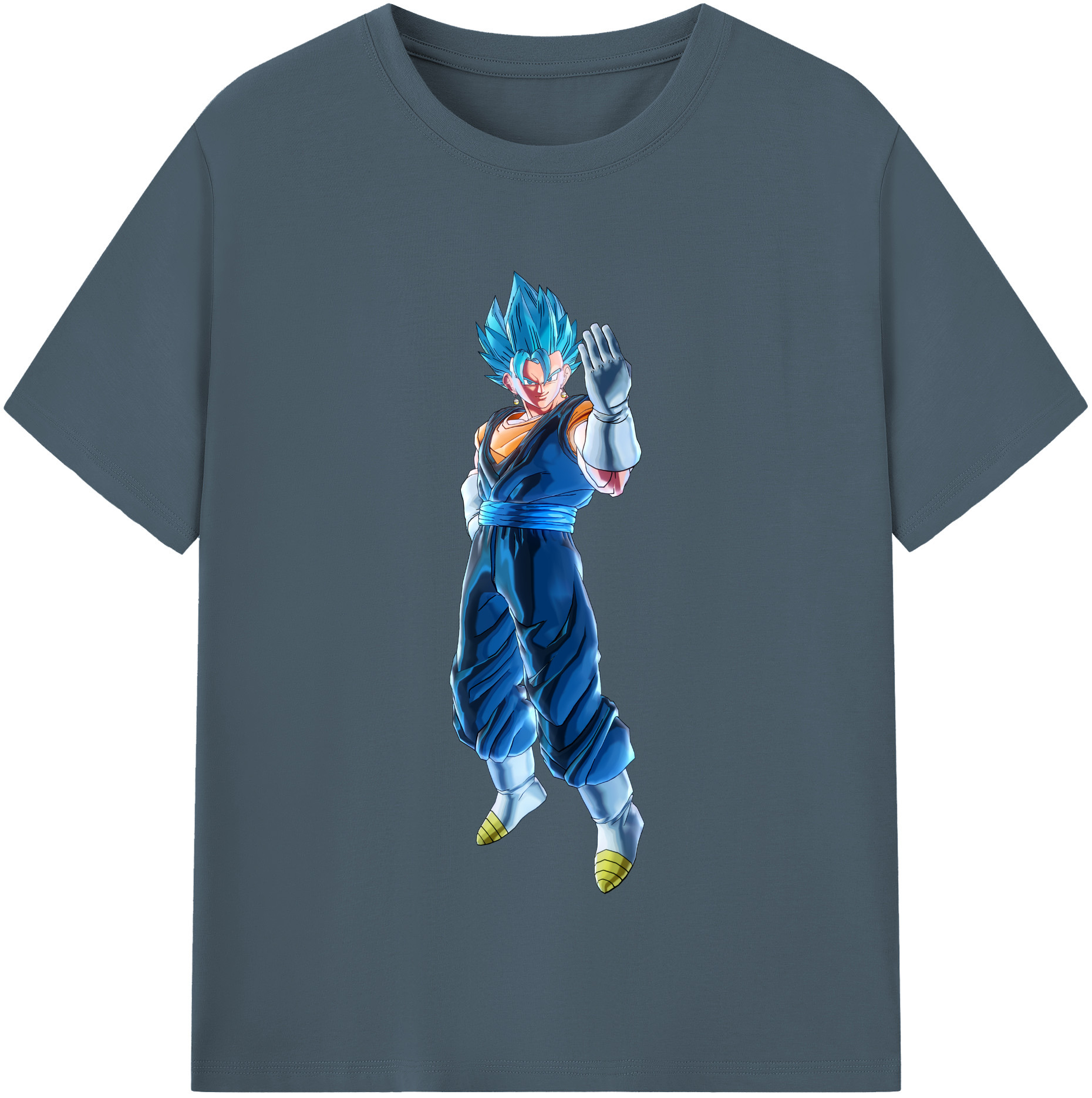 （画像用） ドラゴンボール ベジット DRAGON BALL Vegetto 綿100％半袖Tシャツ（フロントプリント）